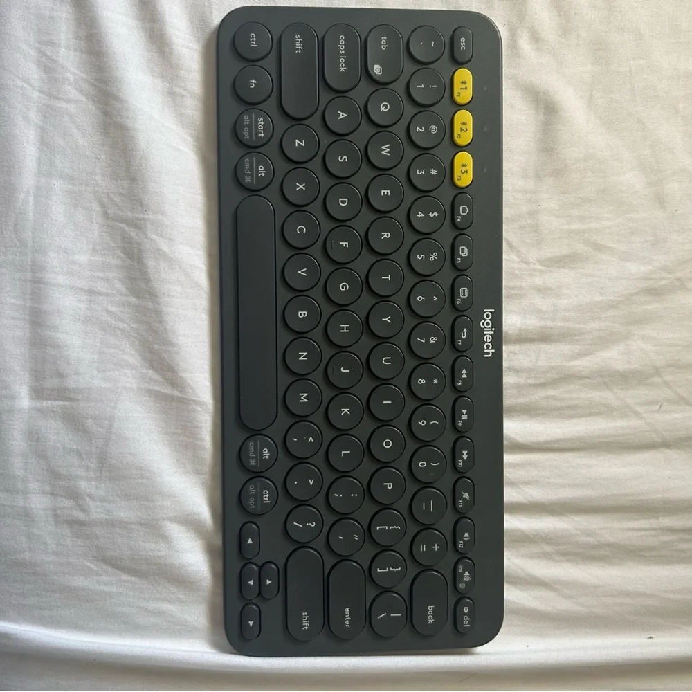 Logitech K380 Multi-Device Bluetooth Wireless Keyboard - Dark Gray